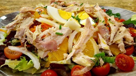 Ensalada de perdiz